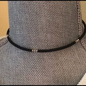 Silpada black choker necklace